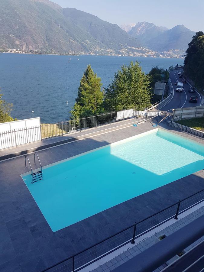Baia Blu - Luxury Apartments With Pool Cremia Exteriör bild
