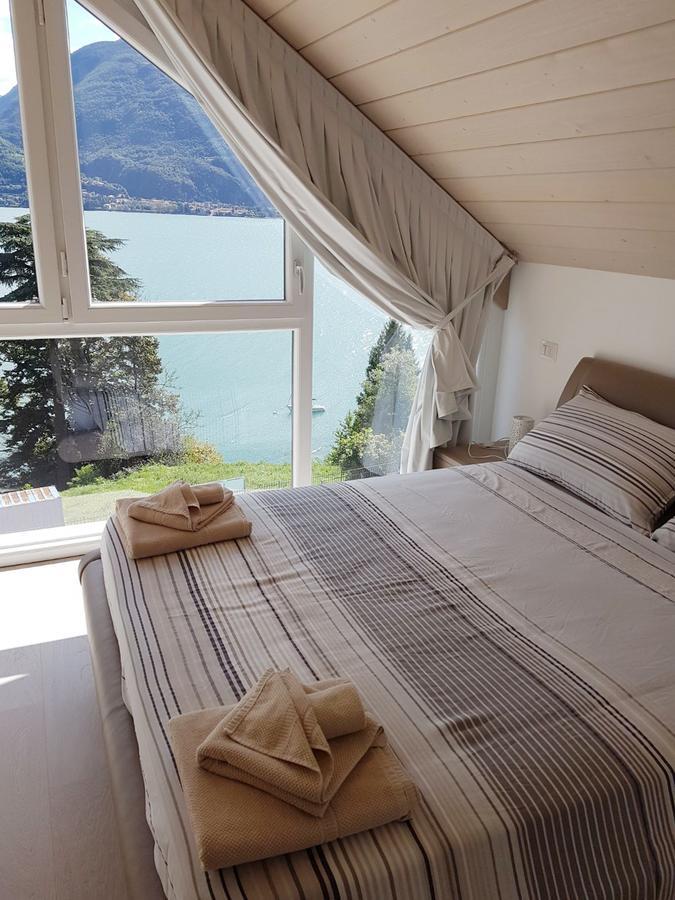 Baia Blu - Luxury Apartments With Pool Cremia Exteriör bild