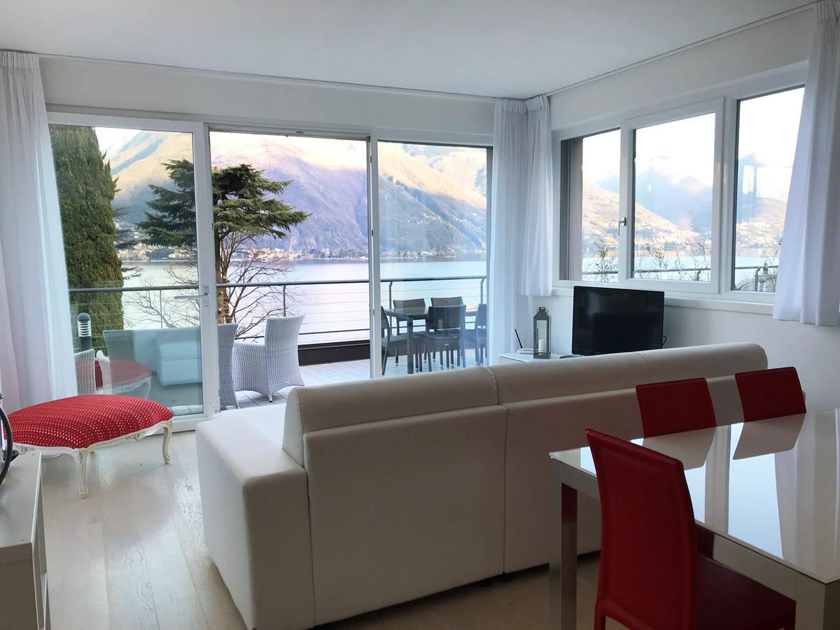 Baia Blu - Luxury Apartments With Pool Cremia Exteriör bild