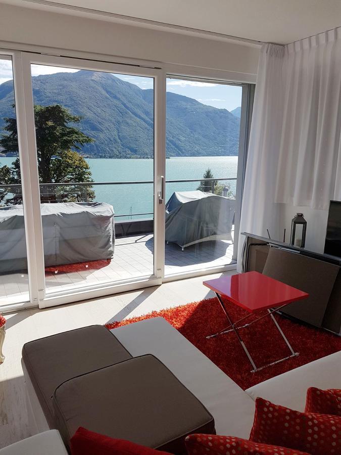 Baia Blu - Luxury Apartments With Pool Cremia Exteriör bild