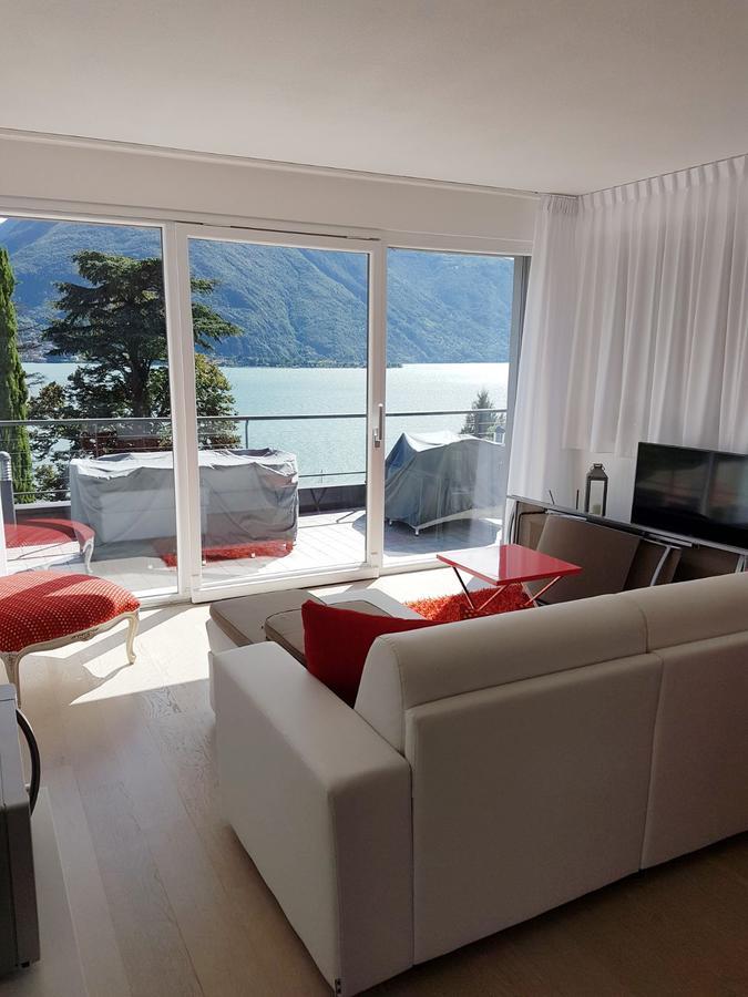 Baia Blu - Luxury Apartments With Pool Cremia Exteriör bild