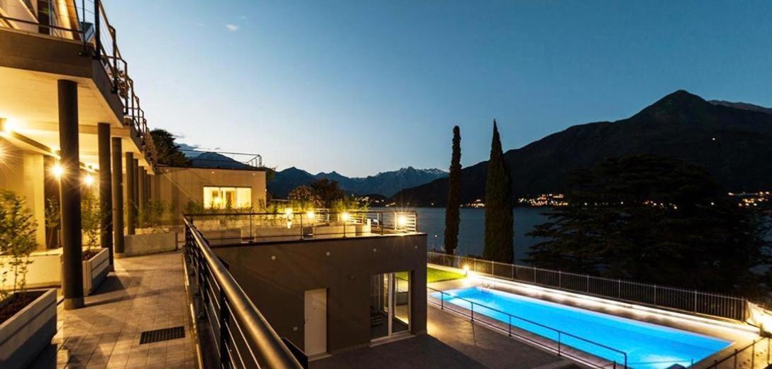 Baia Blu - Luxury Apartments With Pool Cremia Exteriör bild